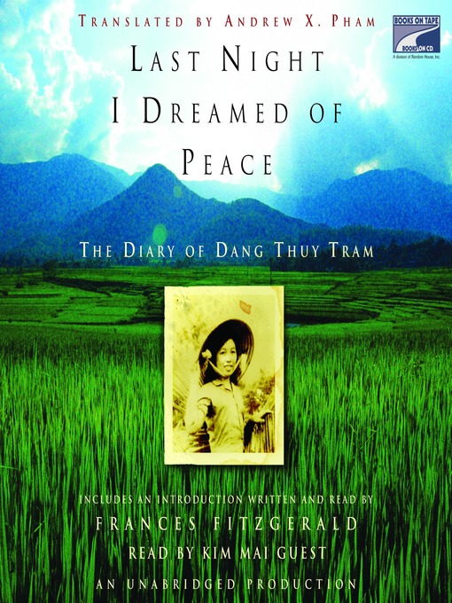 Title details for Last Night I Dreamed of Peace by Dang Thuy Tram - Available